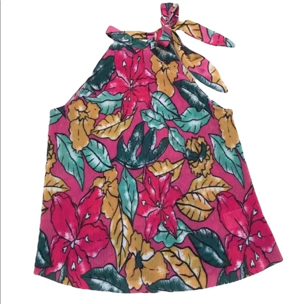 NWOT Anthropologie Maeve Glocester Floral Halter Top
Size Medium - Picture 2 of 9